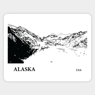 Alaska USA Sticker